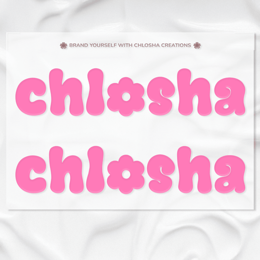 Big Gear Name Pack-Retro Pop custom name labels for kids bottles lunchbox waterproof NZ - Chlosha creations