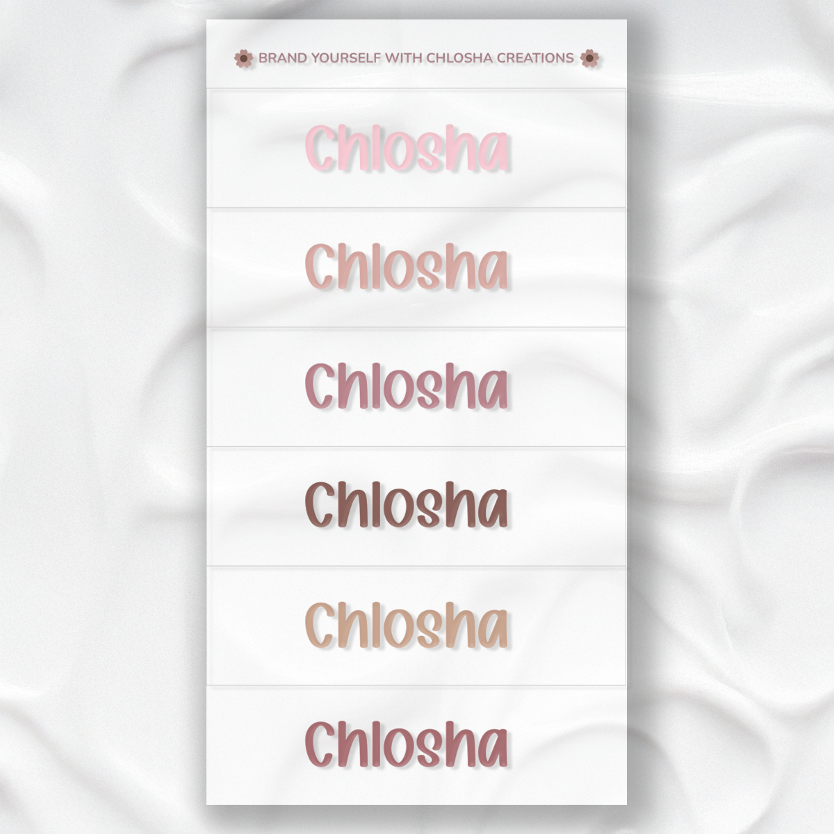 M4 Middle Name Pack - Chlosha Signature