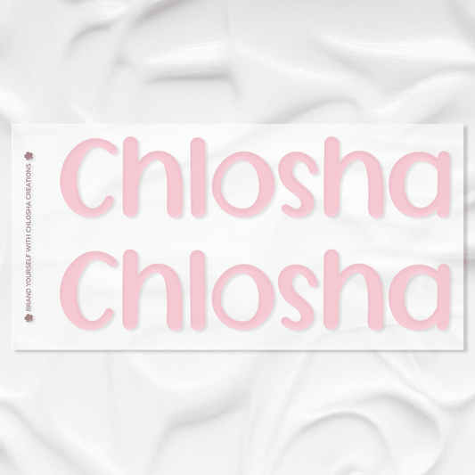 Mega Name Pack- Chlosha Signature custom name labels for kids bottles lunchbox waterproof NZ - Chlosha creations