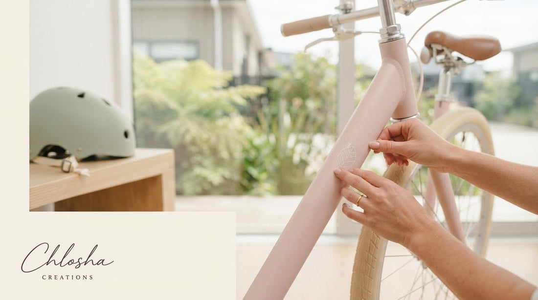 Durable Stickers for Bikes: How to Choose and Apply Name Labels - Chlosha creations