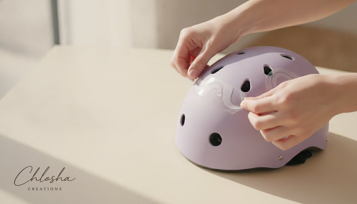 How to Apply Helmet Name Stickers for a Professional Finish - Chlosha creations