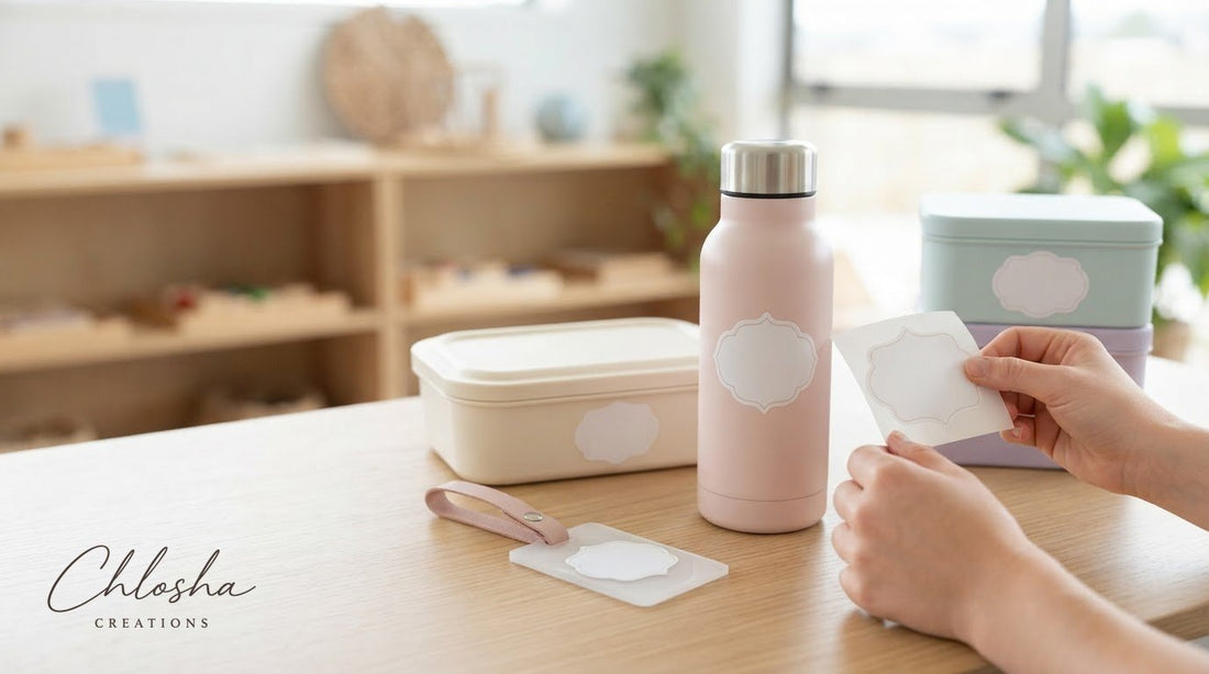 No Peel Name Labels in NZ: How to Choose Labels That Stay Put - Chlosha creations