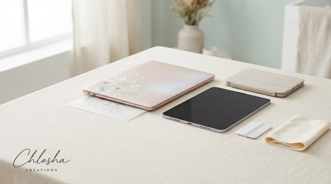 Personalised Decals for Laptops and Tablets: How to Choose the Right Fit - Chlosha creations