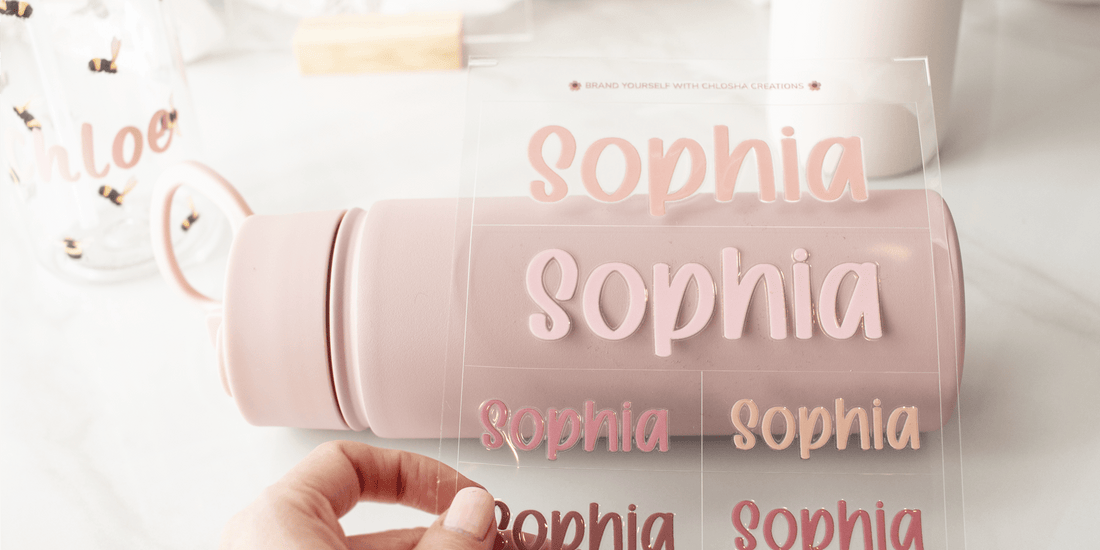 Personalised Name Labels NZ: A Guide to Choosing the Right Labels - Chlosha creations