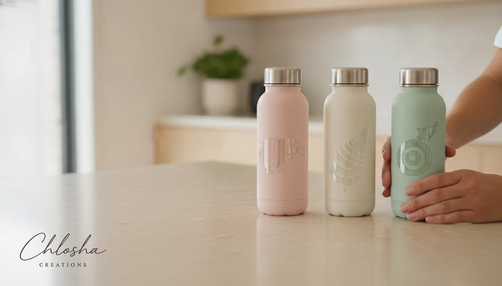 Personalised Water Bottle Decals: The 2026 Guide to Durable Drinkware Labelling - Chlosha creations