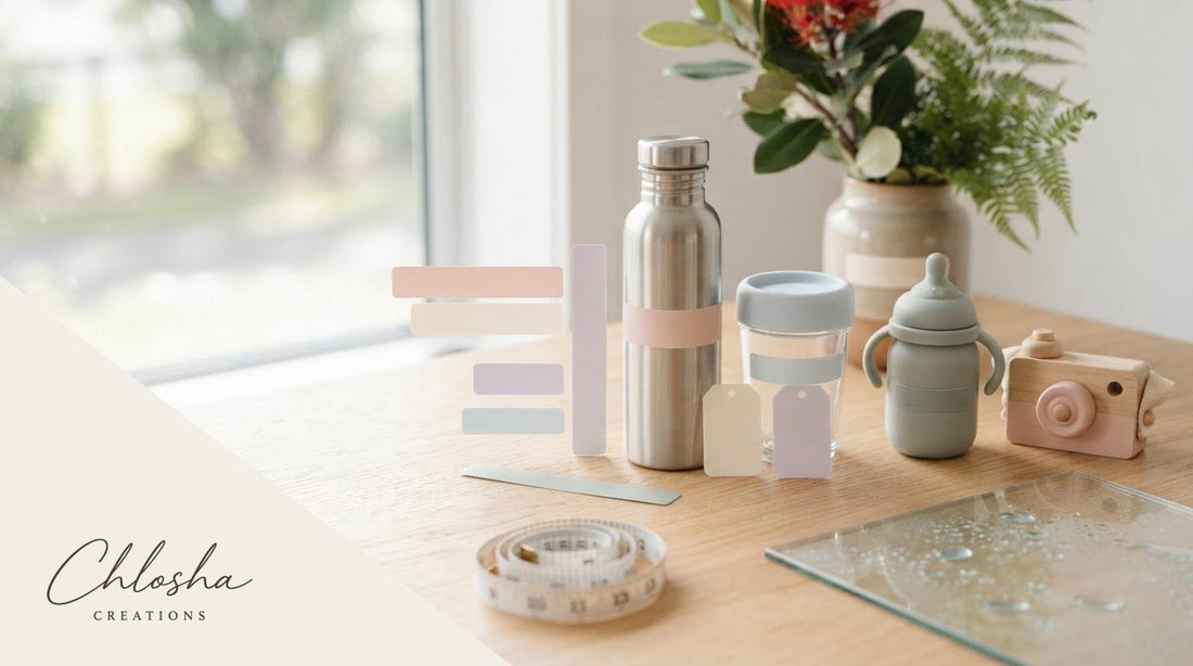 Social Media Handle Decals for Products: NZ Buying Guide - Chlosha creations