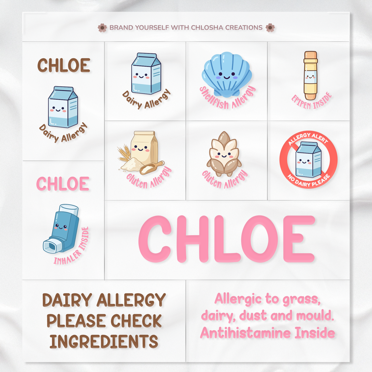 A1 allgergy pack A