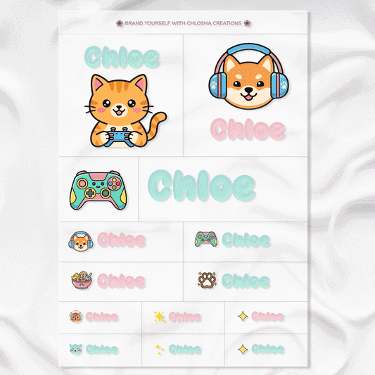 Gaming Icon + Name Pack