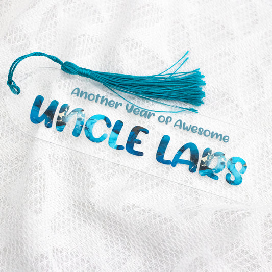 Personalised Marble Name Decal | Custom UV DTF Transfer