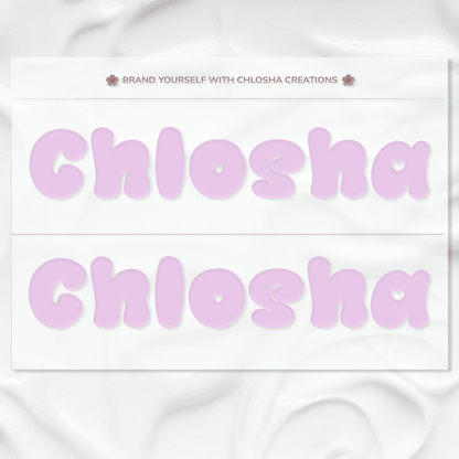Big Gear Name Pack-Soft pastel custom name labels for kids bottles lunchbox waterproof NZ - Chlosha creations