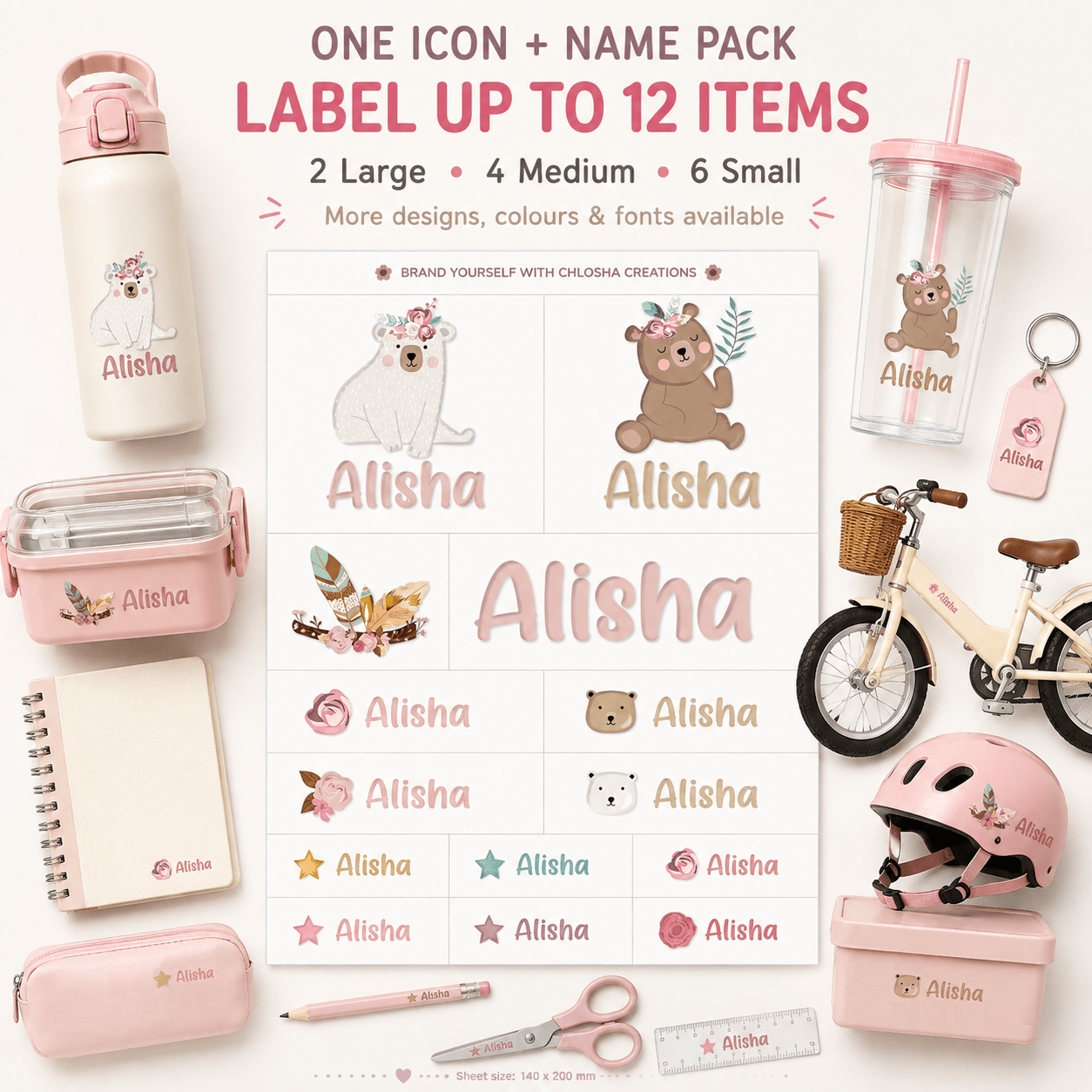 {product_title} – Personalised labels NZ | Chlosha