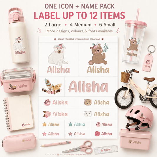 {product_title} – Personalised labels NZ | Chlosha