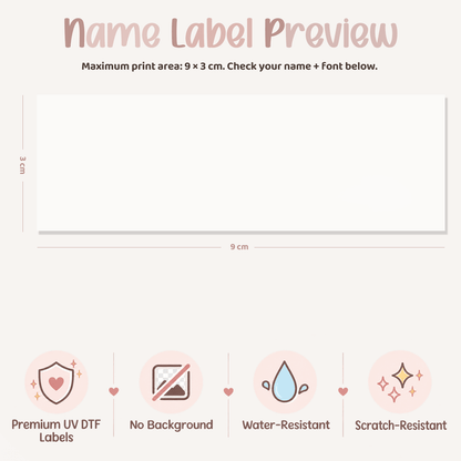 {product_title} – Personalised labels NZ | Chlosha