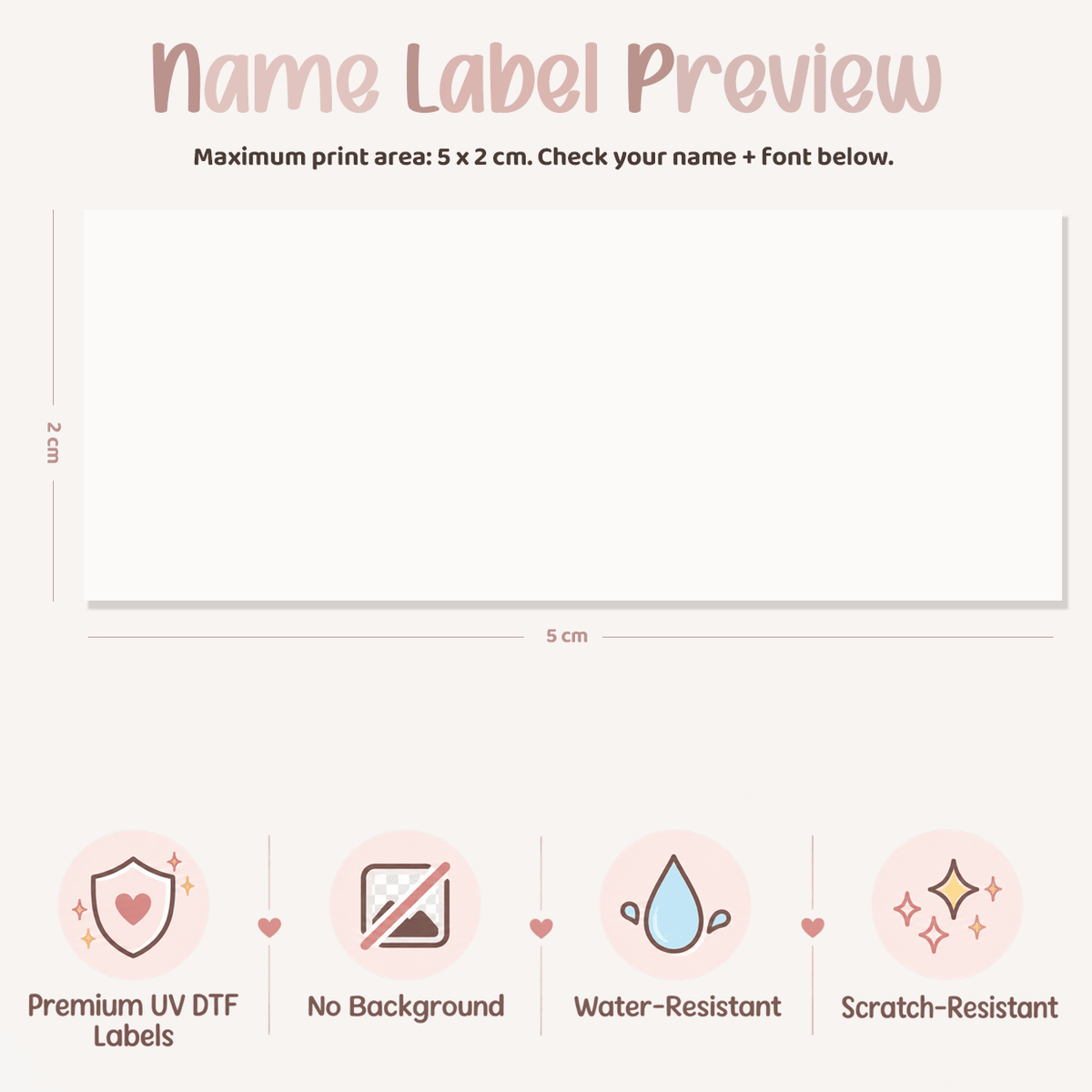 {product_title} – Personalised labels NZ | Chlosha