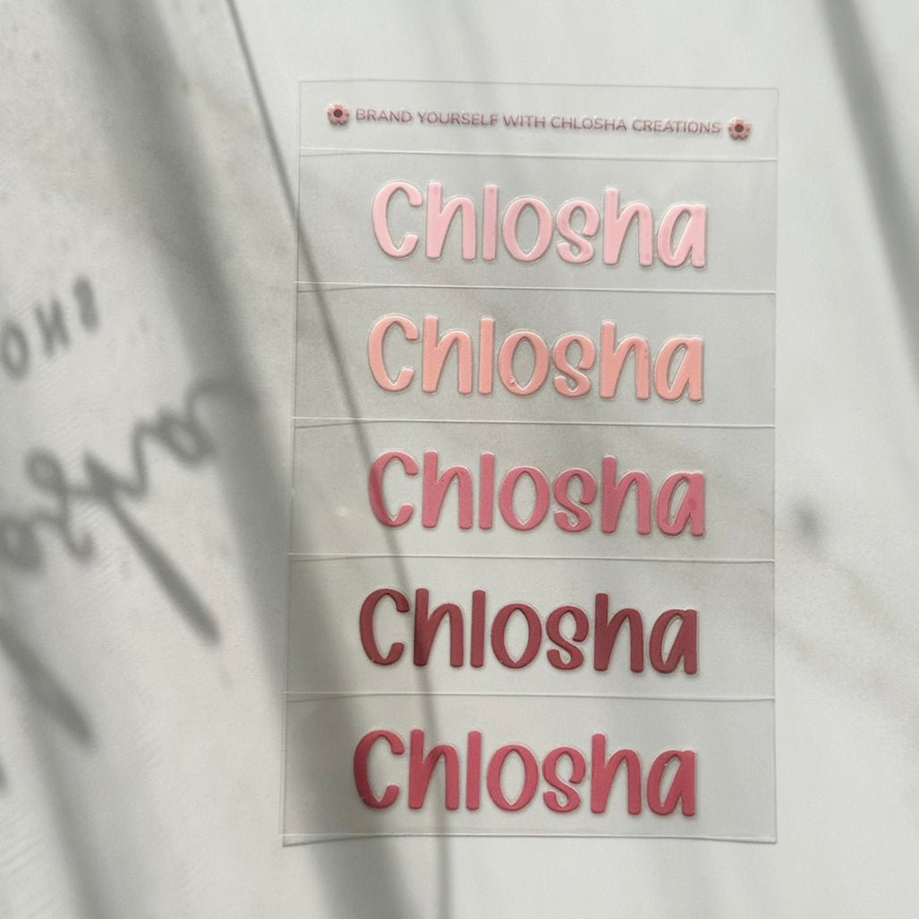 {product_title} – Personalised labels NZ | Chlosha