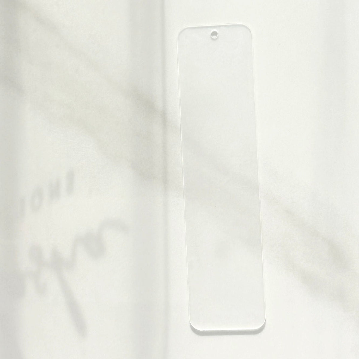 Clear Bookmark – Rectangle custom name labels for kids bottles lunchbox waterproof NZ - Chlosha creations