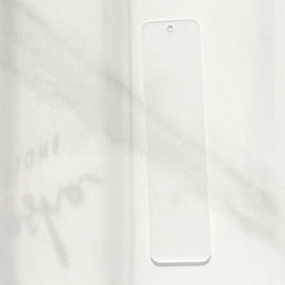 Clear Bookmark – Rectangle custom name labels for kids bottles lunchbox waterproof NZ - Chlosha creations