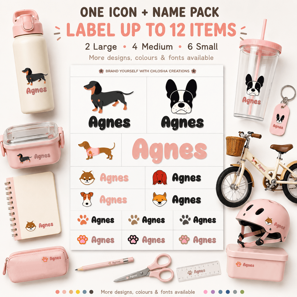 {product_title} – Personalised labels NZ | Chlosha