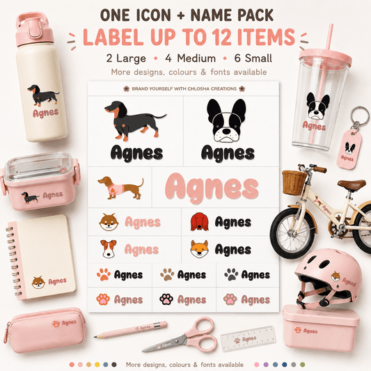 {product_title} – Personalised labels NZ | Chlosha