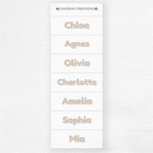 G1 -Mini Modern Minimal Personalised Goodie Bag Stickers custom name labels for kids bottles lunchbox waterproof NZ - Chlosha creations