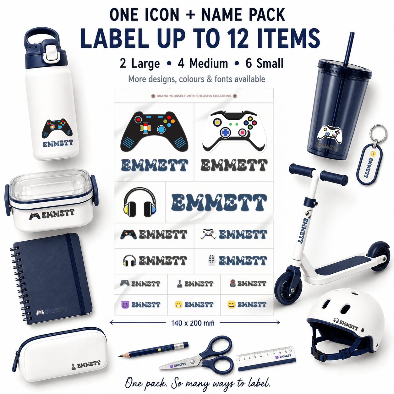 {product_title} – Personalised labels NZ | Chlosha