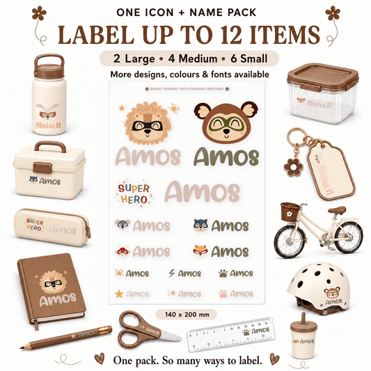 {product_title} – Personalised labels NZ | Chlosha