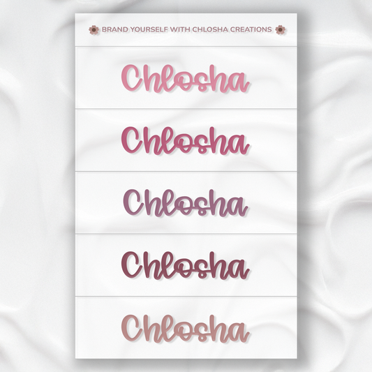 M3 Slim Name Pack -Lovely Script