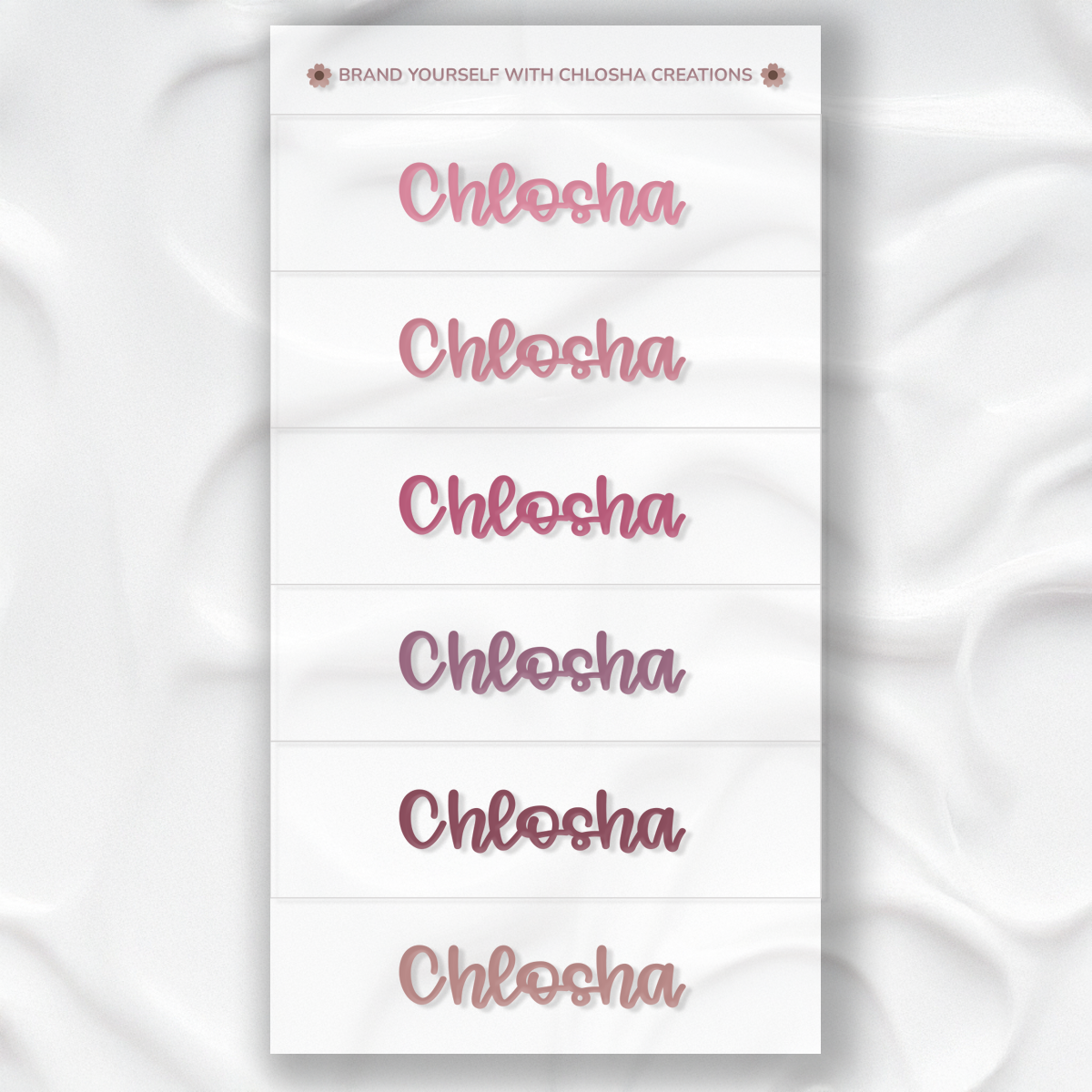 M4 Middle Name Pack - Lovely Script