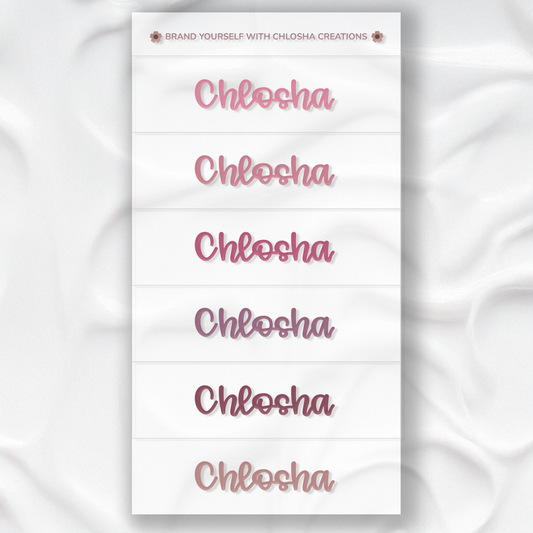 M4 Middle Name Pack - Lovely Script