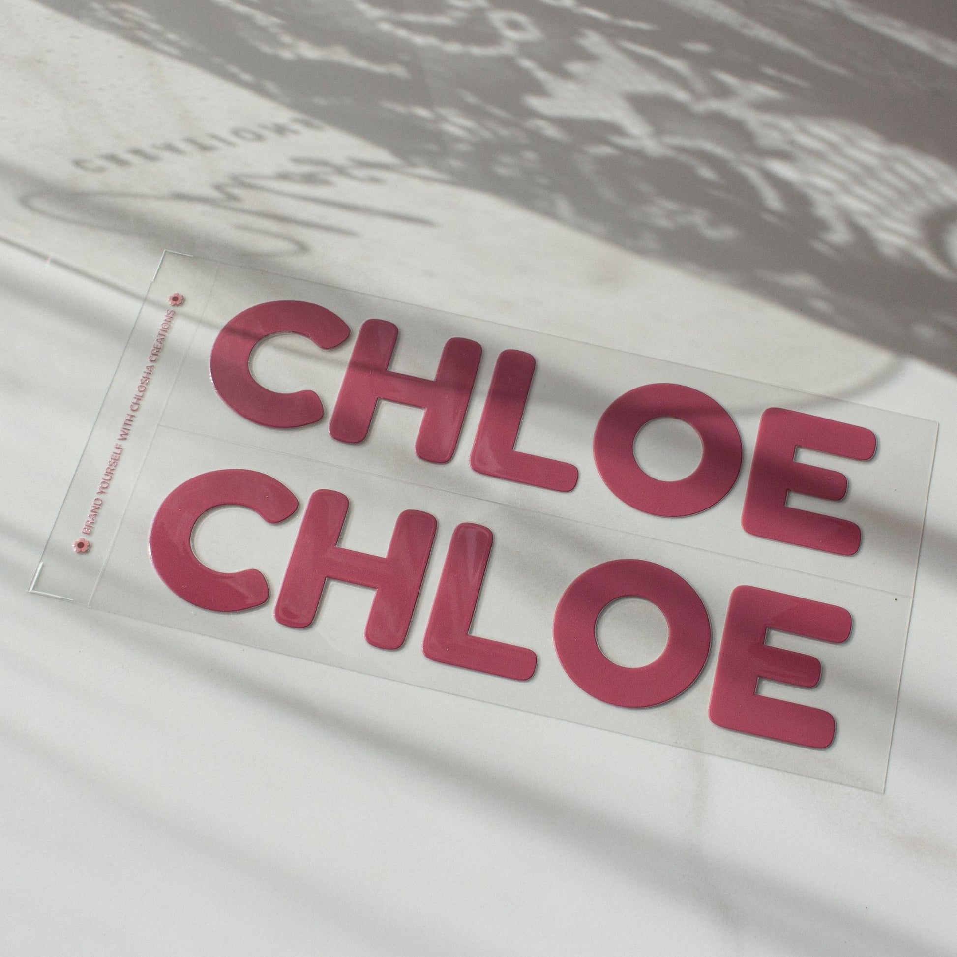 M1 - Mega Name Pack- Modern Minimal custom name labels for kids bottles lunchbox waterproof NZ - Chlosha creations