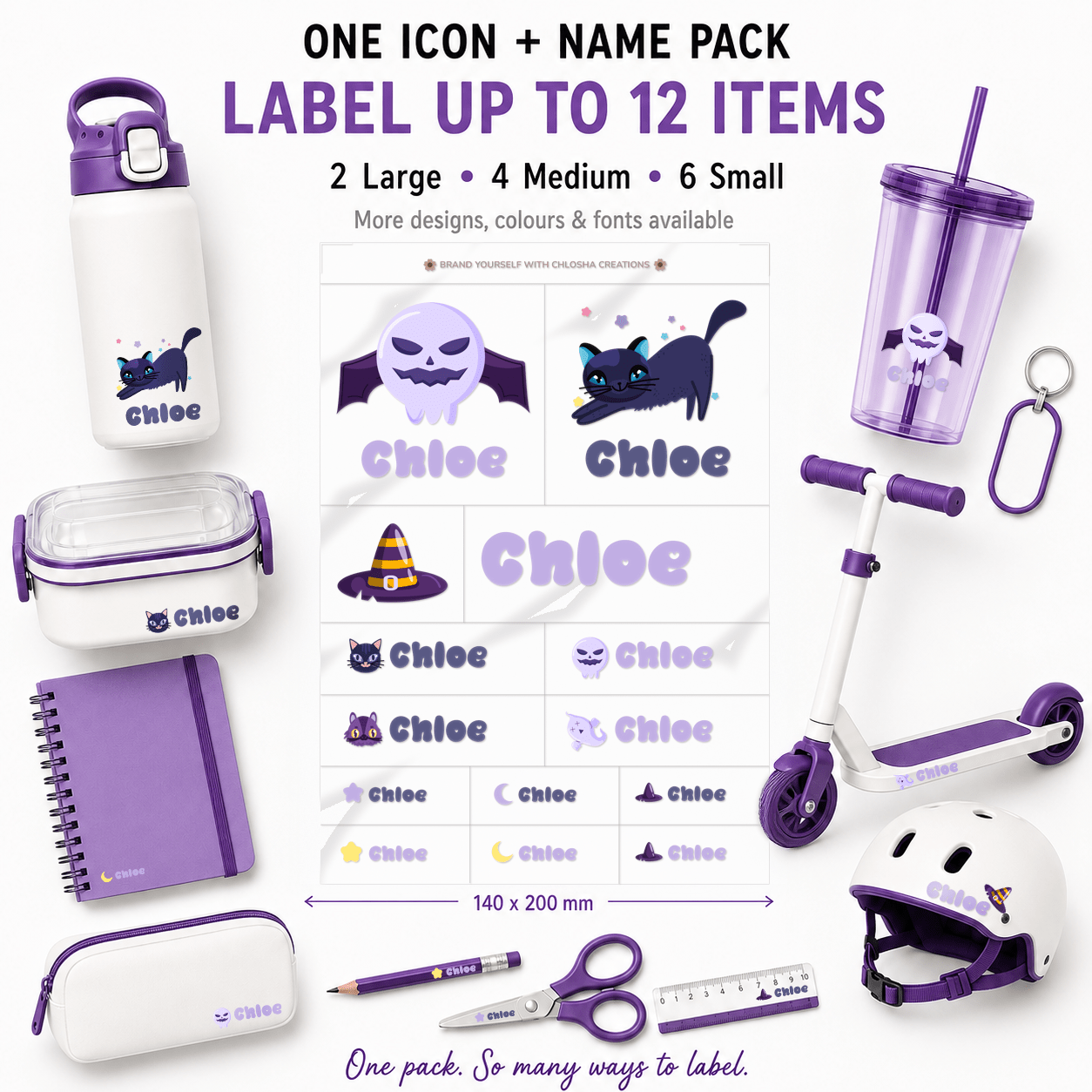 {product_title} – Personalised labels NZ | Chlosha