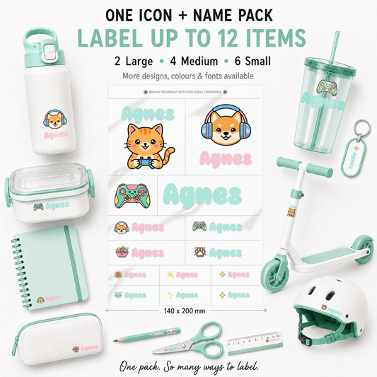 {product_title} – Personalised labels NZ | Chlosha