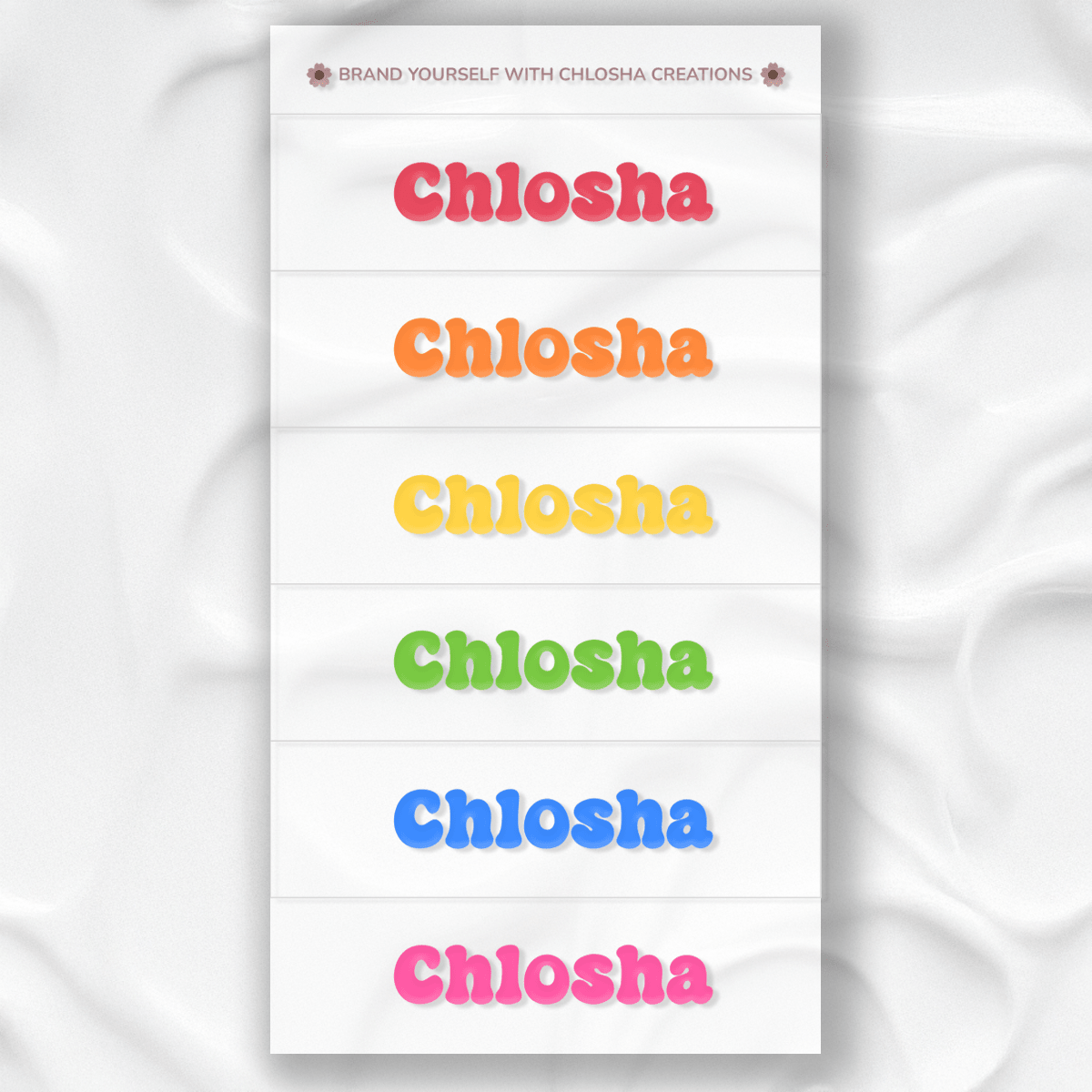 Middle Name Pack - Retro Pop custom name labels for kids bottles lunchbox waterproof NZ - Chlosha creations