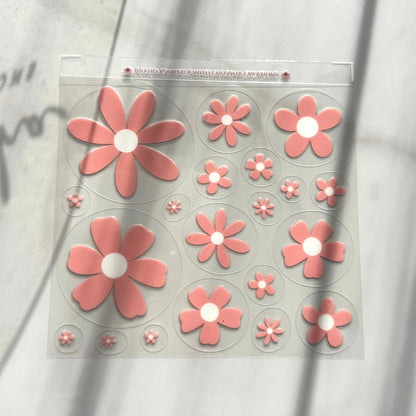 Miss Daisy Pre-Cut UV DTF Decal Sheet · 140 × 140 mm custom name labels for kids bottles lunchbox waterproof NZ - Chlosha creations