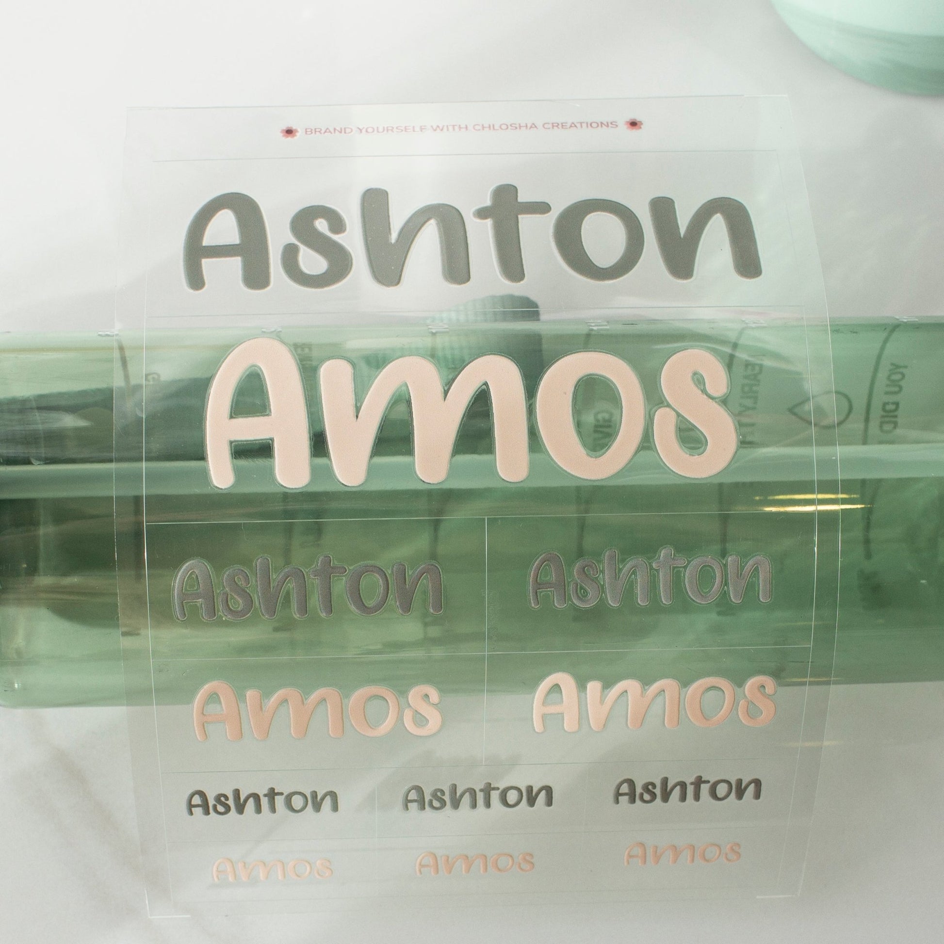 {product_title} – Personalised labels NZ | Chlosha