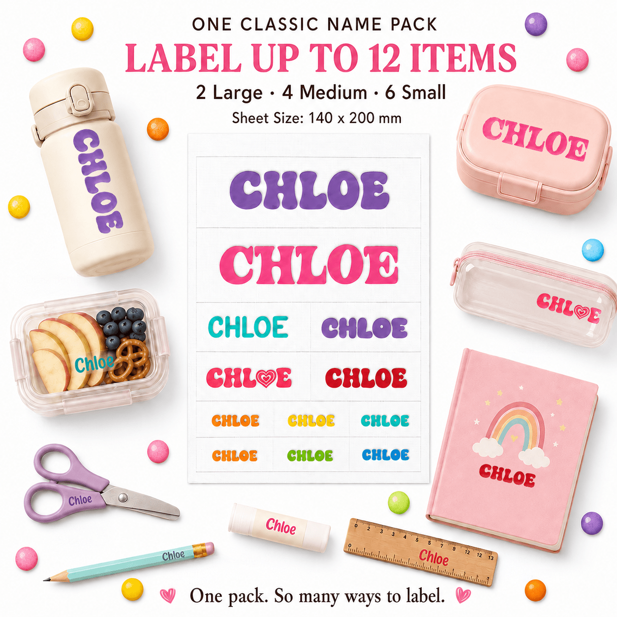{product_title} – Personalised labels NZ | Chlosha