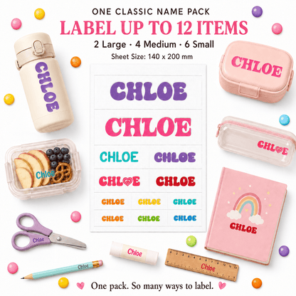 {product_title} – Personalised labels NZ | Chlosha