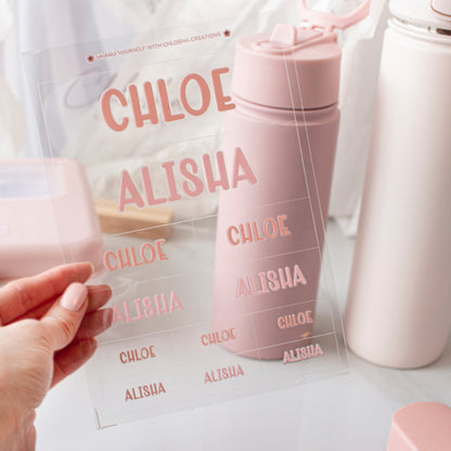 {product_title} – Personalised labels NZ | Chlosha