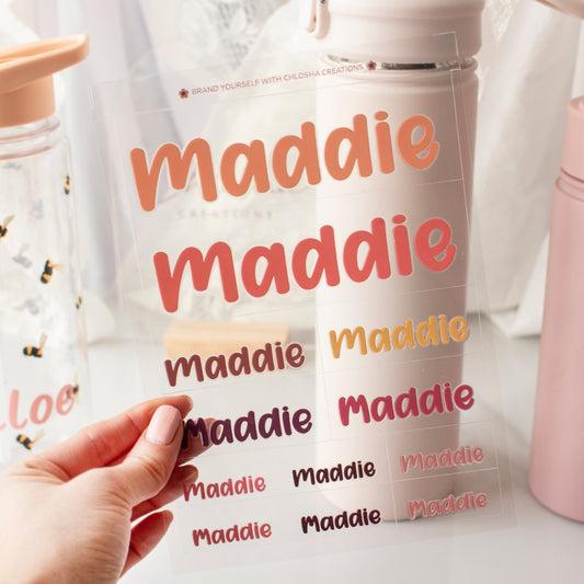 {product_title} – Personalised labels NZ | Chlosha