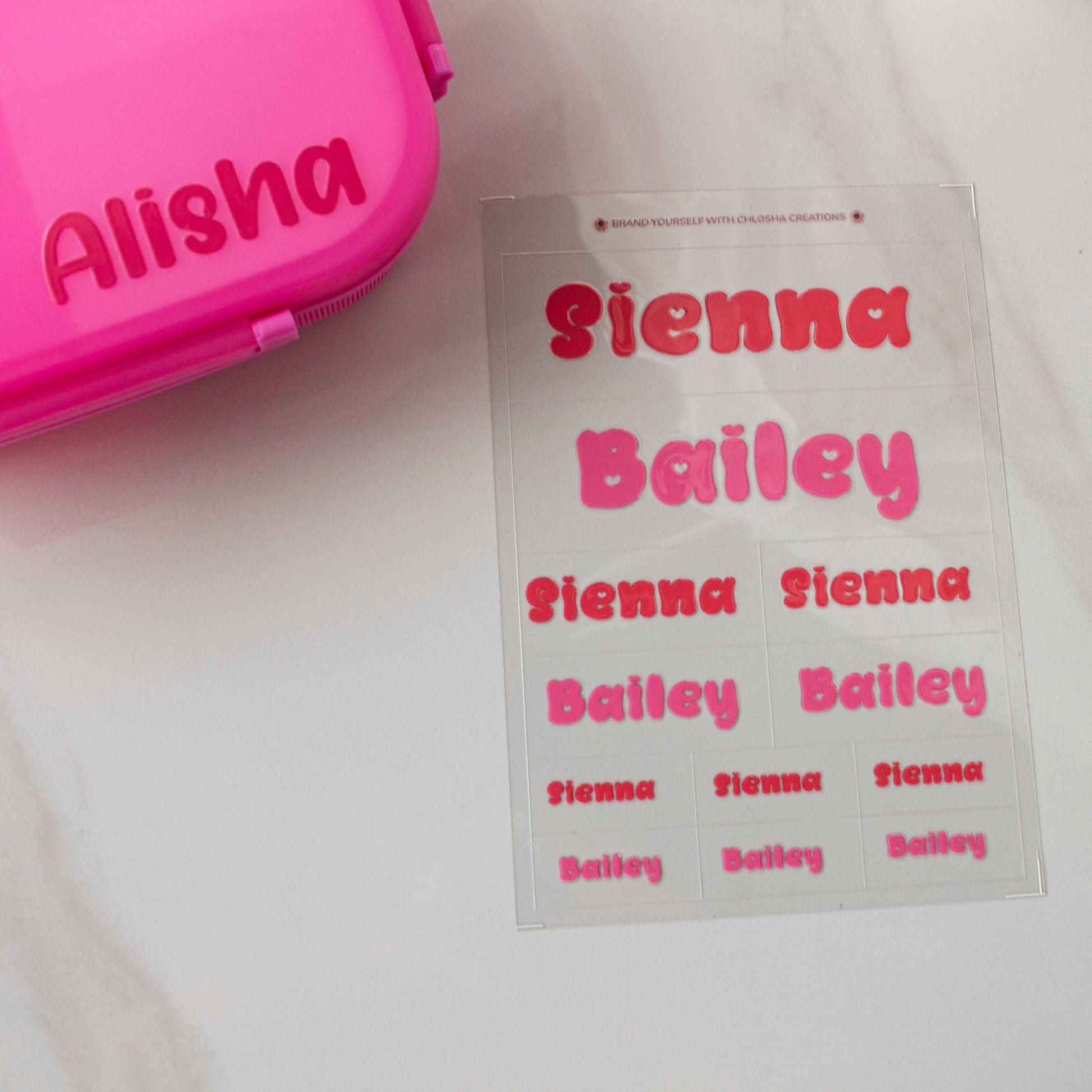 {product_title} – Personalised labels NZ | Chlosha