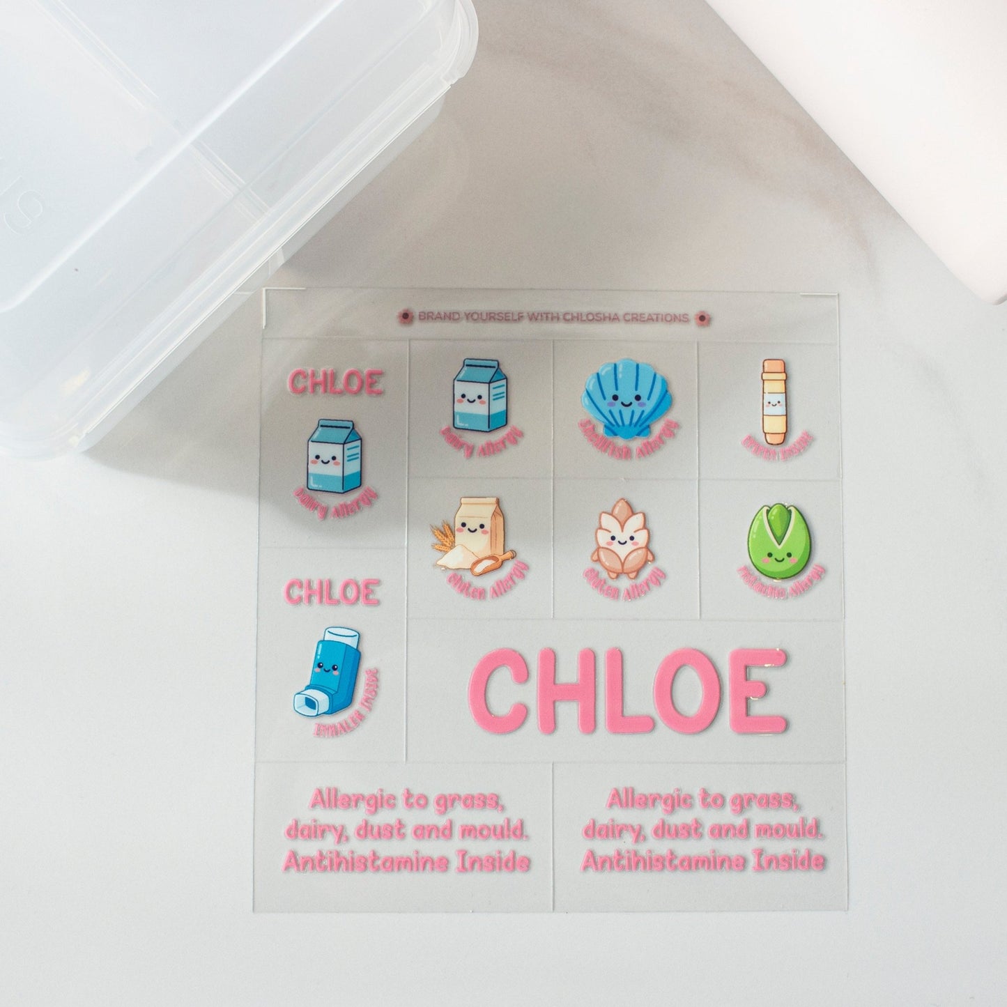 {product_title} – Personalised labels NZ | Chlosha