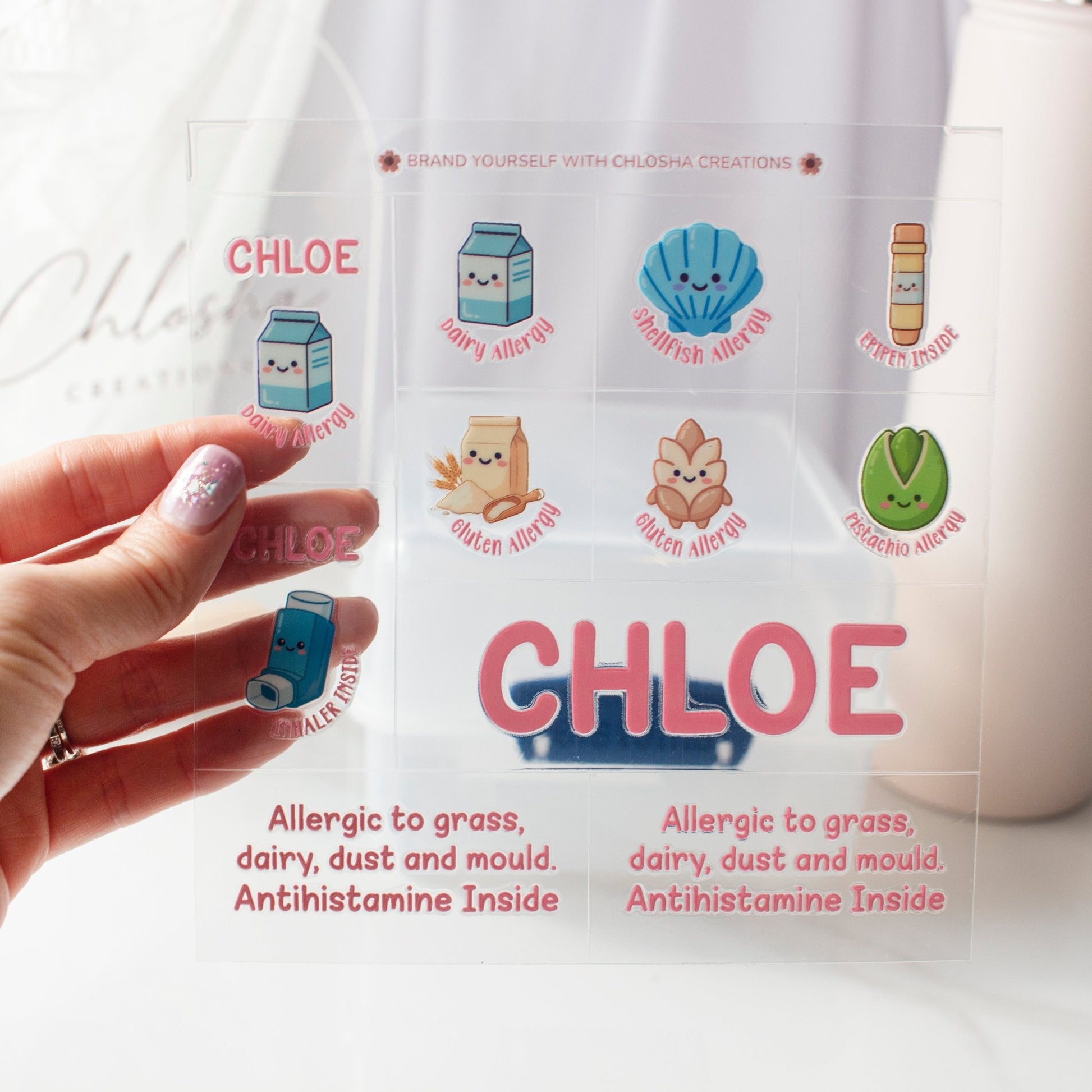 {product_title} – Personalised labels NZ | Chlosha