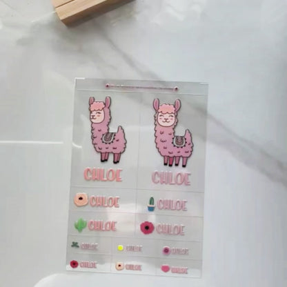 Q4 Soho Llama Icon + Name Pack