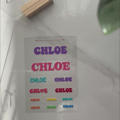 Retro Pop Classic Name Pack