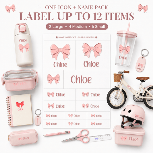 {product_title} – Personalised labels NZ | Chlosha