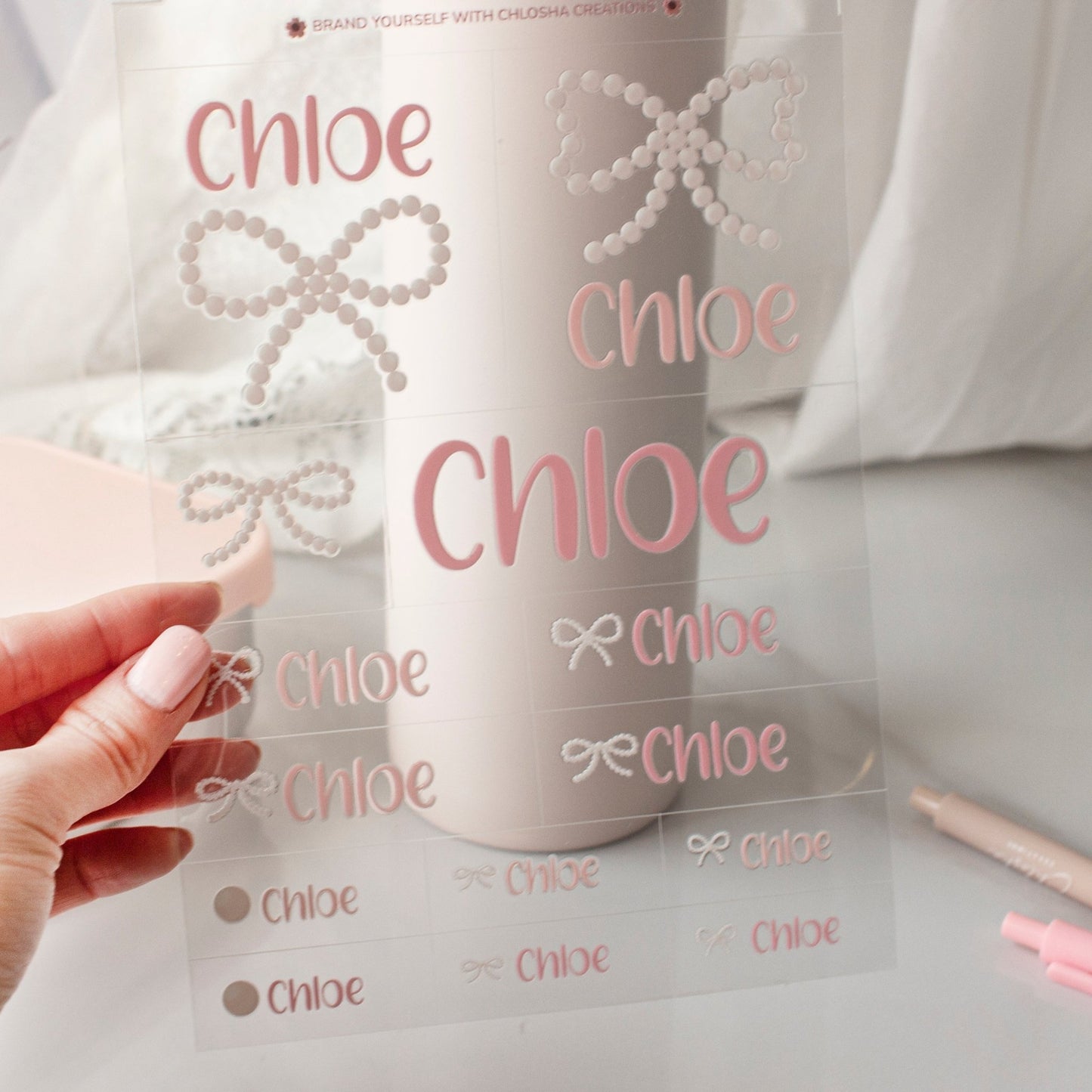 {product_title} – Personalised labels NZ | Chlosha