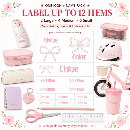 {product_title} – Personalised labels NZ | Chlosha