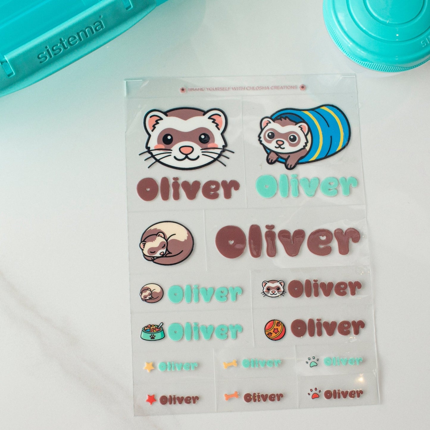 {product_title} – Personalised labels NZ | Chlosha