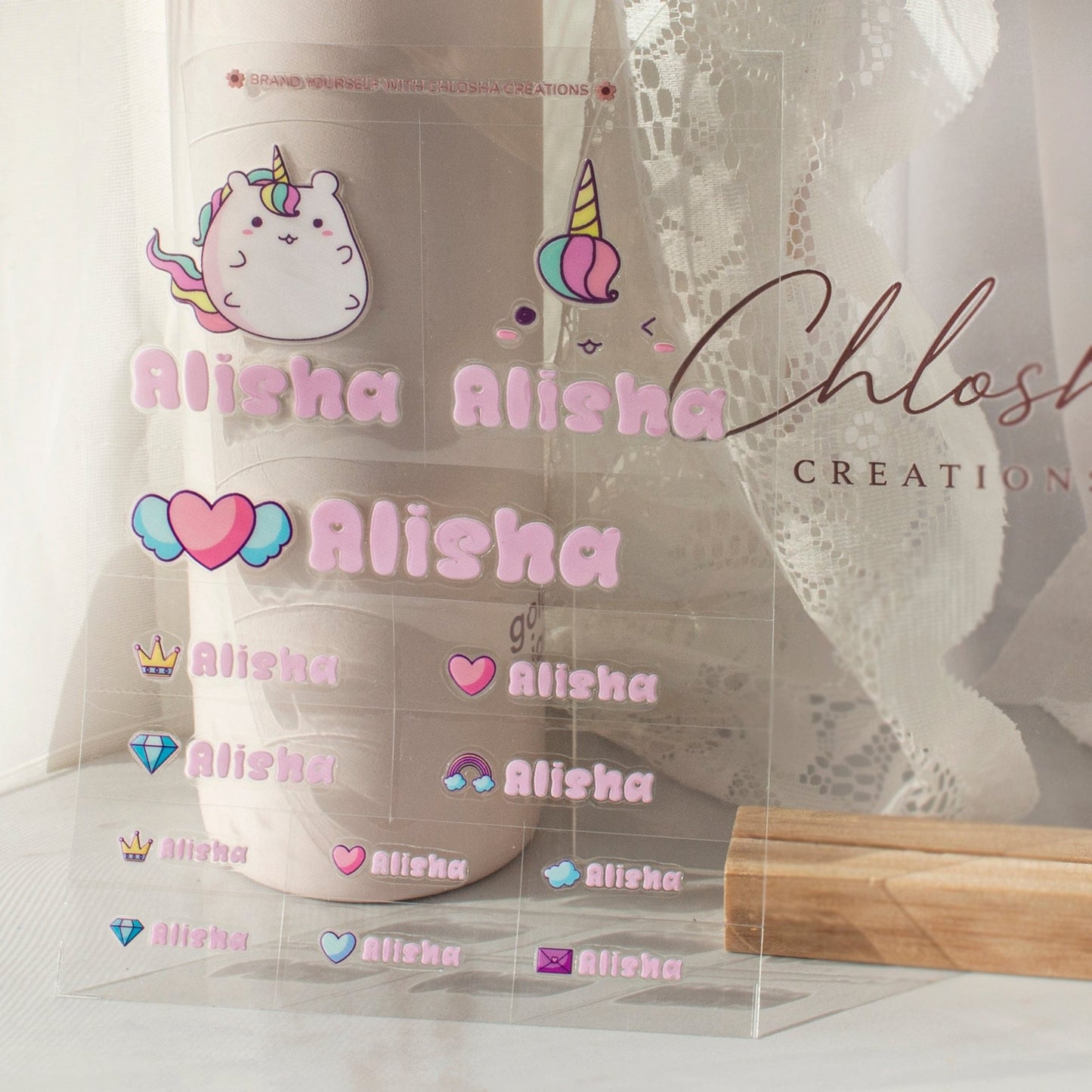 {product_title} – Personalised labels NZ  | Chlosha Creations