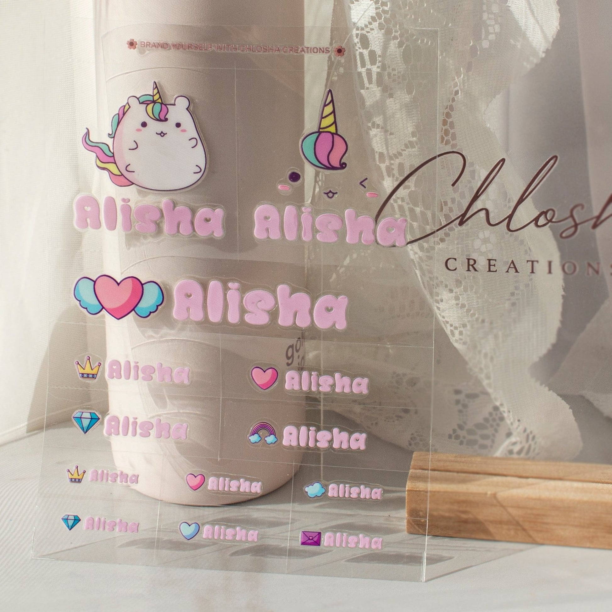 {product_title} – Personalised labels NZ  | Chlosha Creations